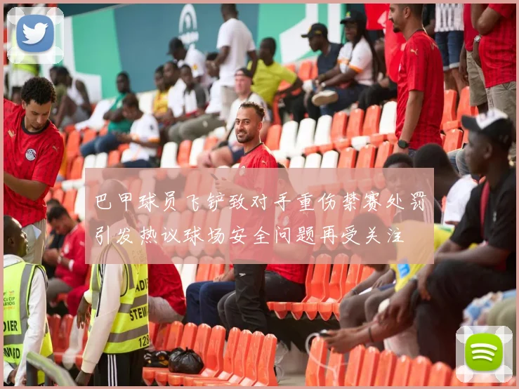 巴甲球员飞铲致对手重伤禁赛处罚引发热议球场安全问题再受关注